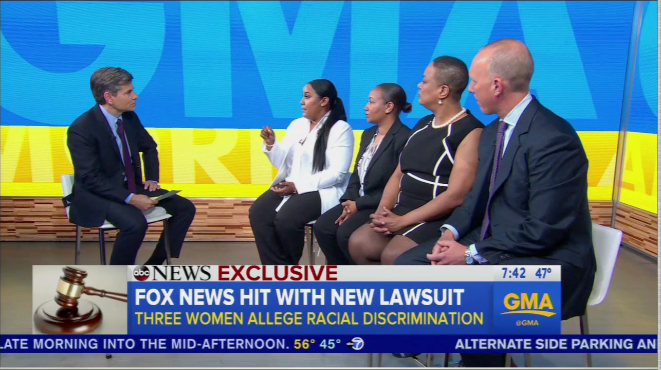 Wigdor Llp Files Race Discrimination Lawsuit Against Fox News