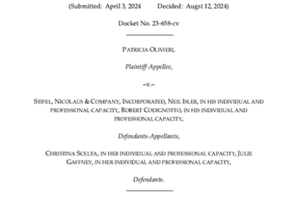 Second Circuit Affirms District Court Decision to Deny a Motion to Compel Arbitration