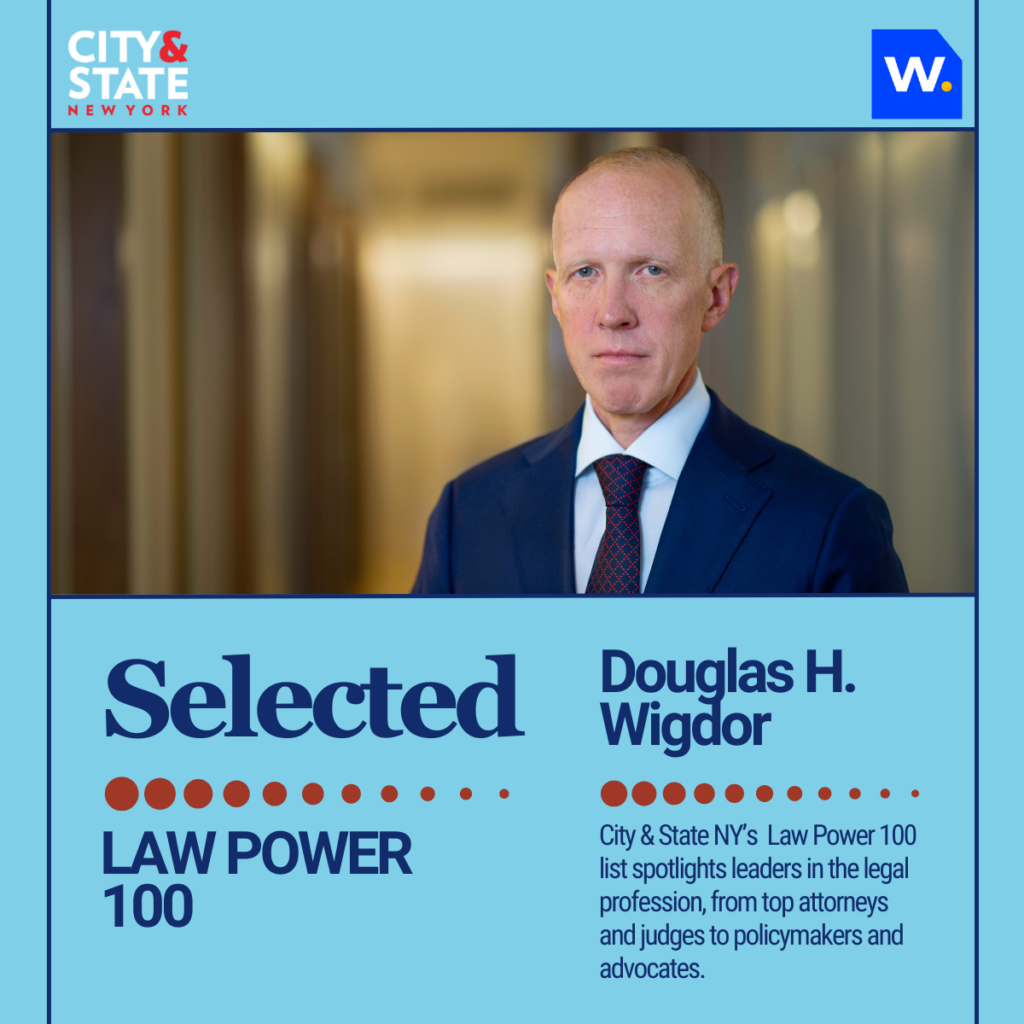 Douglas Wigdor Makes City & State’s Law Power 100 List