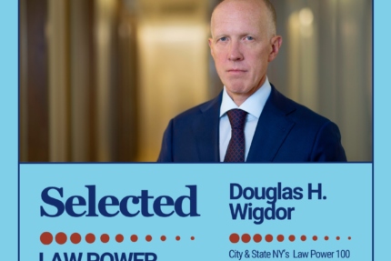 Douglas Wigdor Makes City & State’s Law Power 100 List